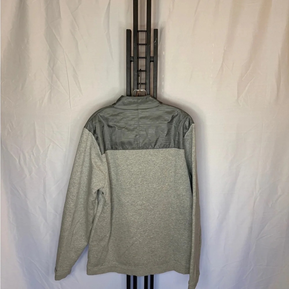 Under Armour Men's Gray and Charcoal Zip-Up‎ Sweater